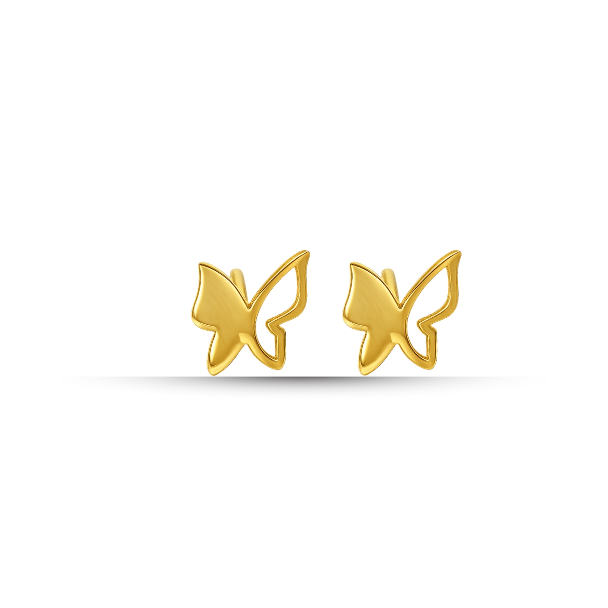18K Gold Butterfly Design Tops